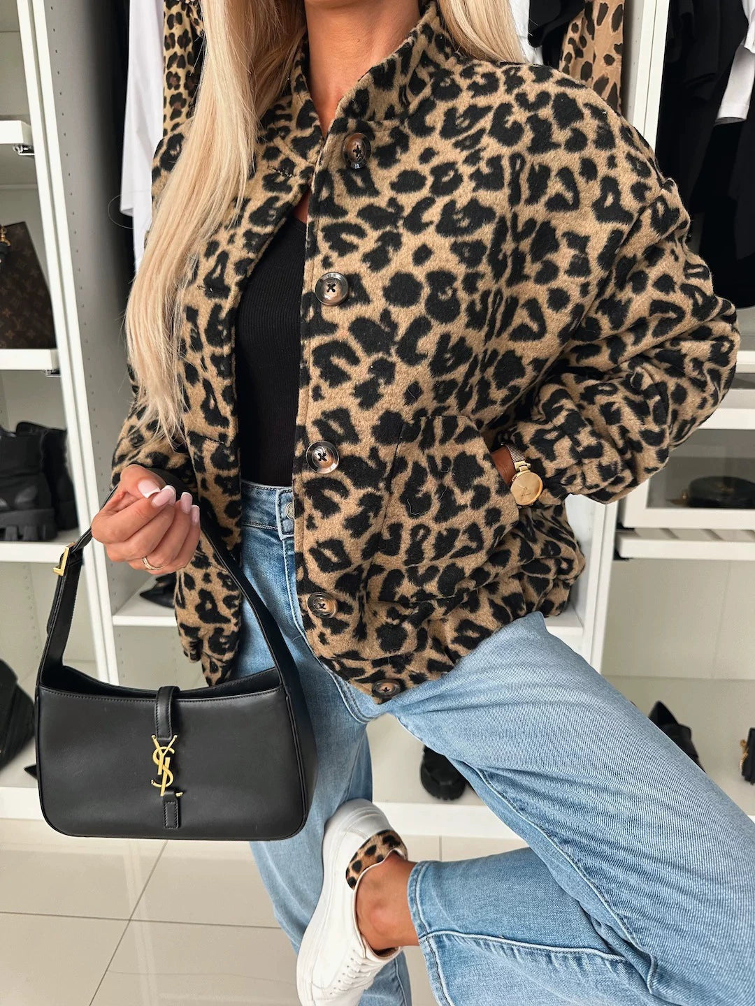 Leopard Print Jacket