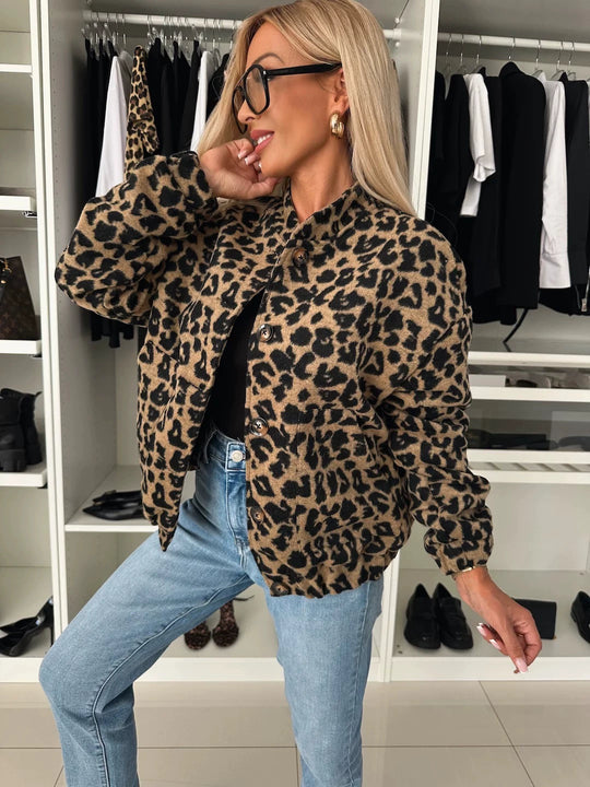 Leopard Print Jacket